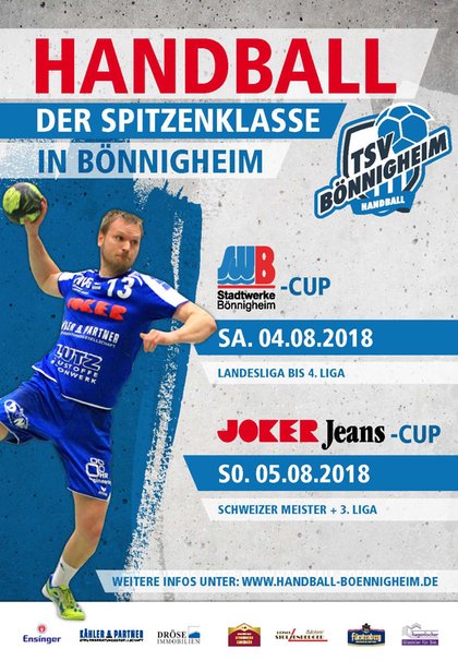 Handball Werbung SWB Cup